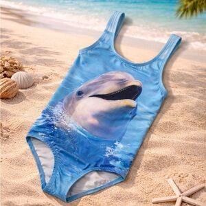 Pop Up Shop Blue Dolphin Swim size 2/3. Good Condition🐟🐟 HTF